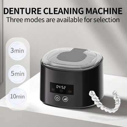 🔆 USB Rechargeable 50KHz Ultrasonic Cleaner - Ultimate Smile Protector!